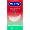 Durex - Sensitivo Slim Fit 10 Unités